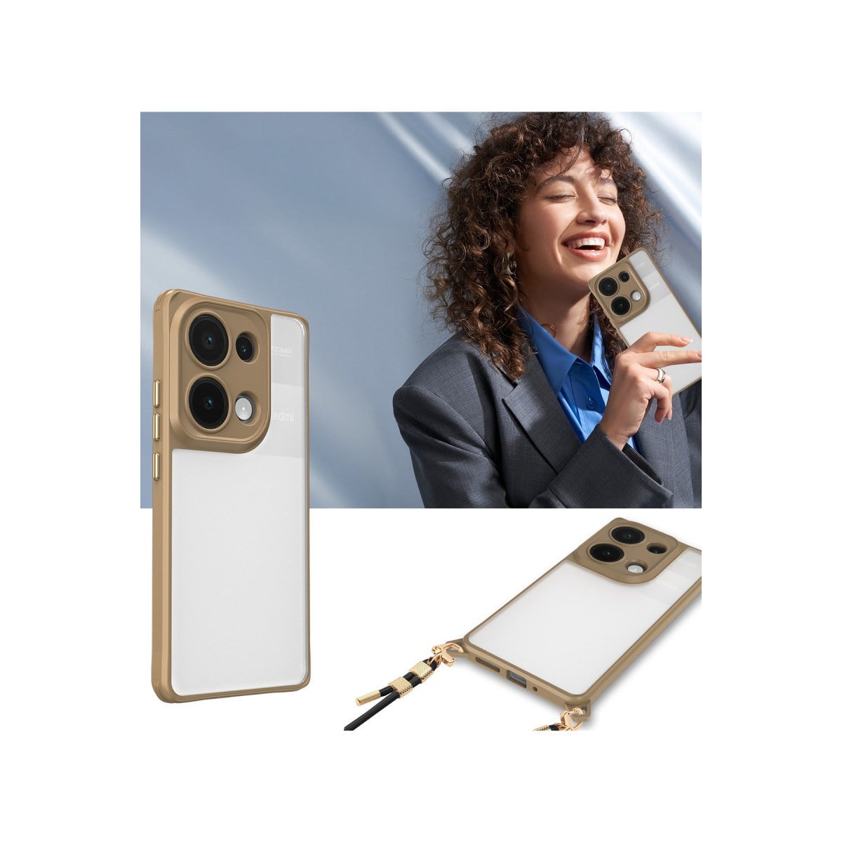 Redmi Note 13 Pro 5G Kılıf Penta Silikon Kılıf - Siyah