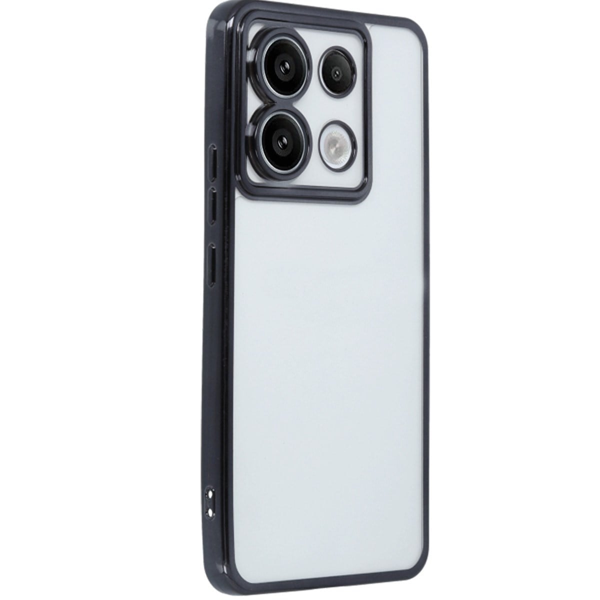 Redmi Note 13 Pro 5G Kılıf Razer Lensli Silikon - Siyah