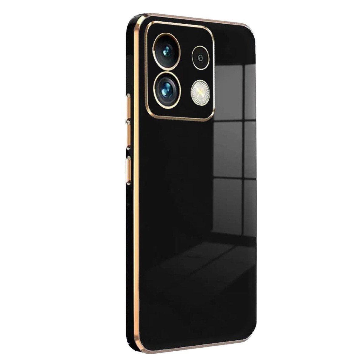 Redmi Note 13 Pro 5G Kılıf Volet Silikon - Siyah