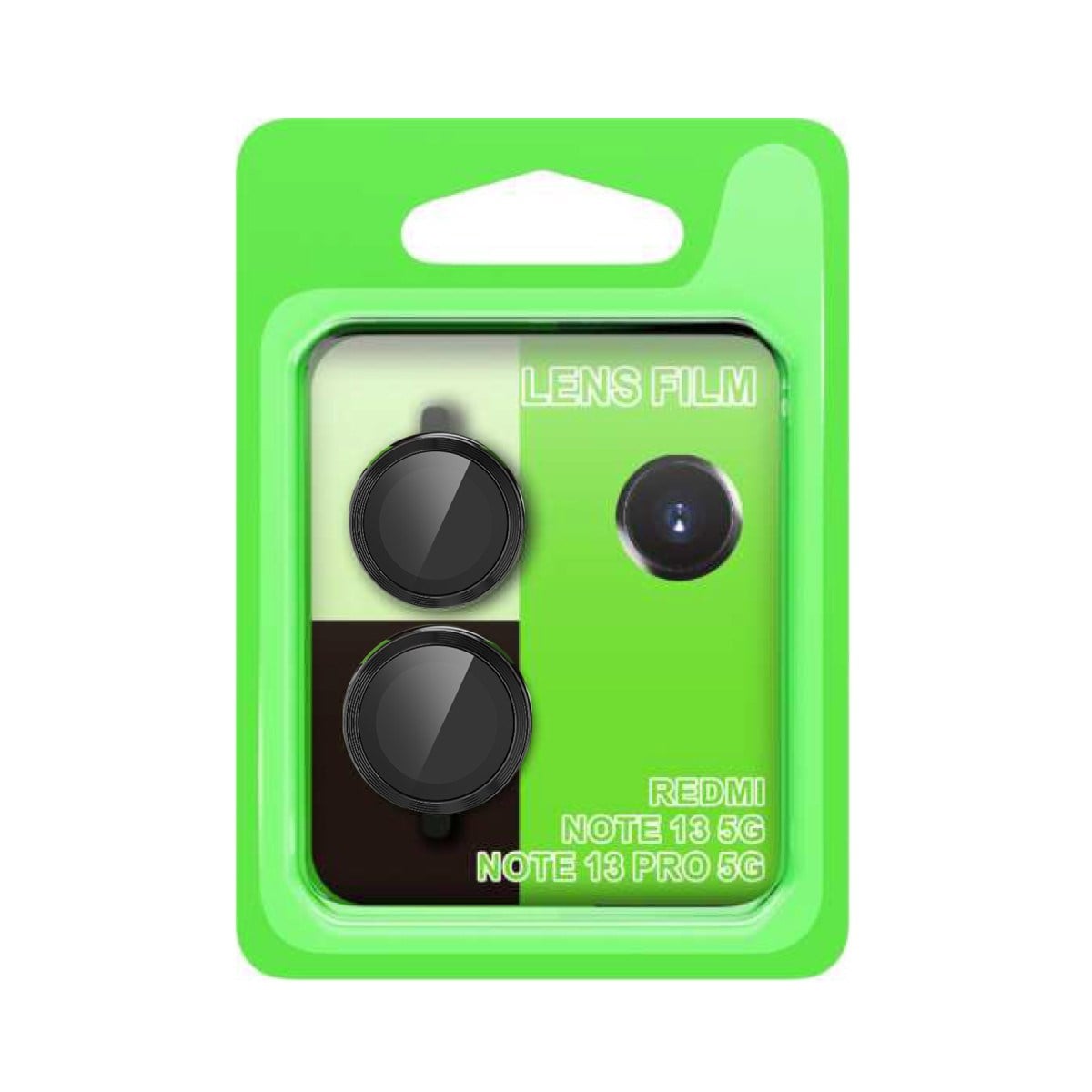 Redmi Note 13 Pro 5G Raze Metal Kamera Lens - Siyah