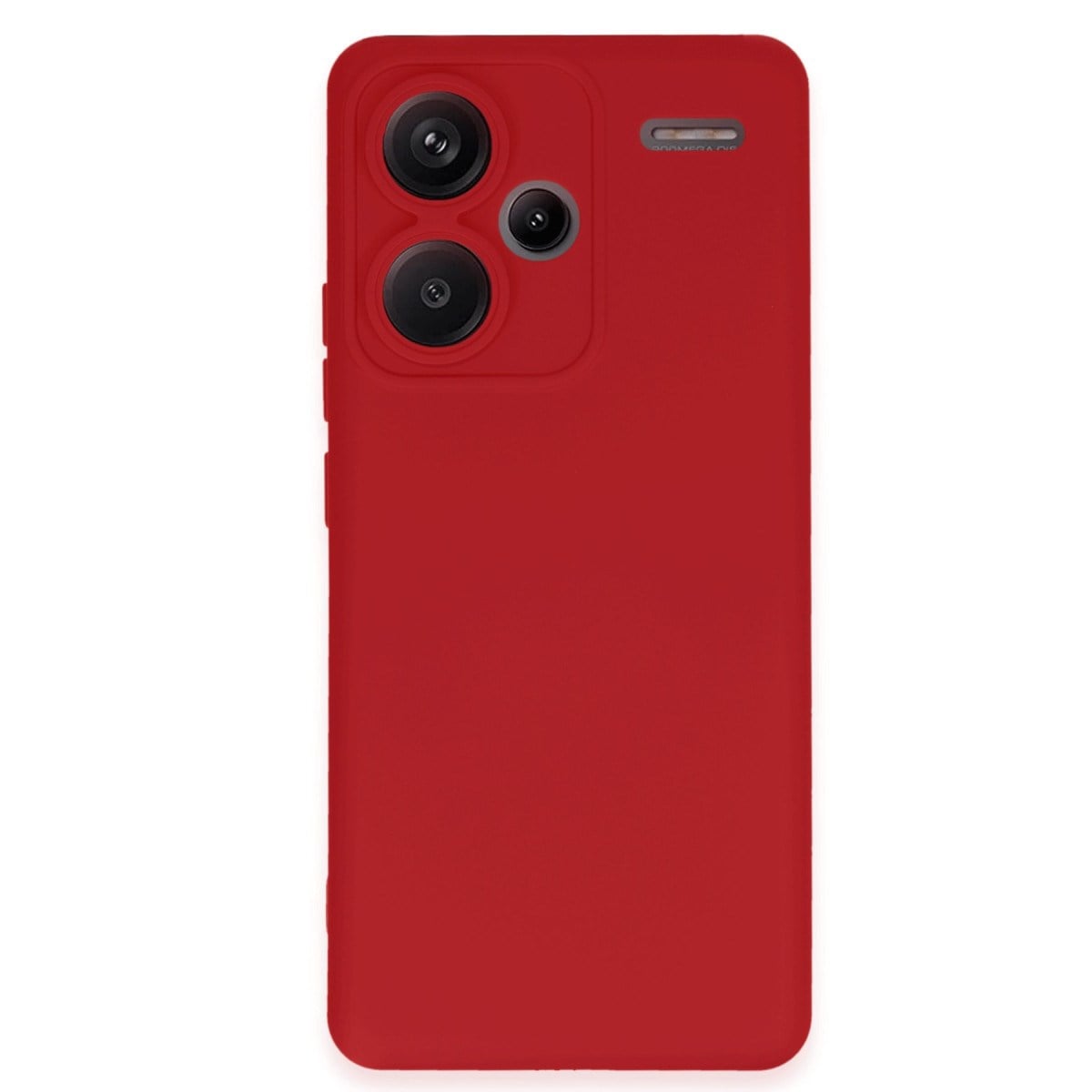 Redmi Note 13 Pro Plus Kılıf Nano içi Kadife Silikon - Kırmızı