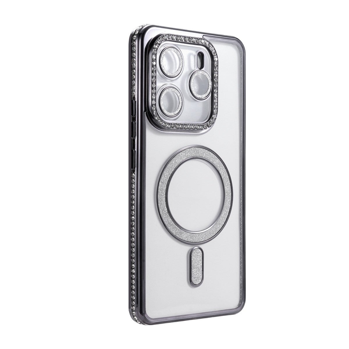 Redmi Note 14 4G Joke Simli Magneticsafe Kılıf - Siyah