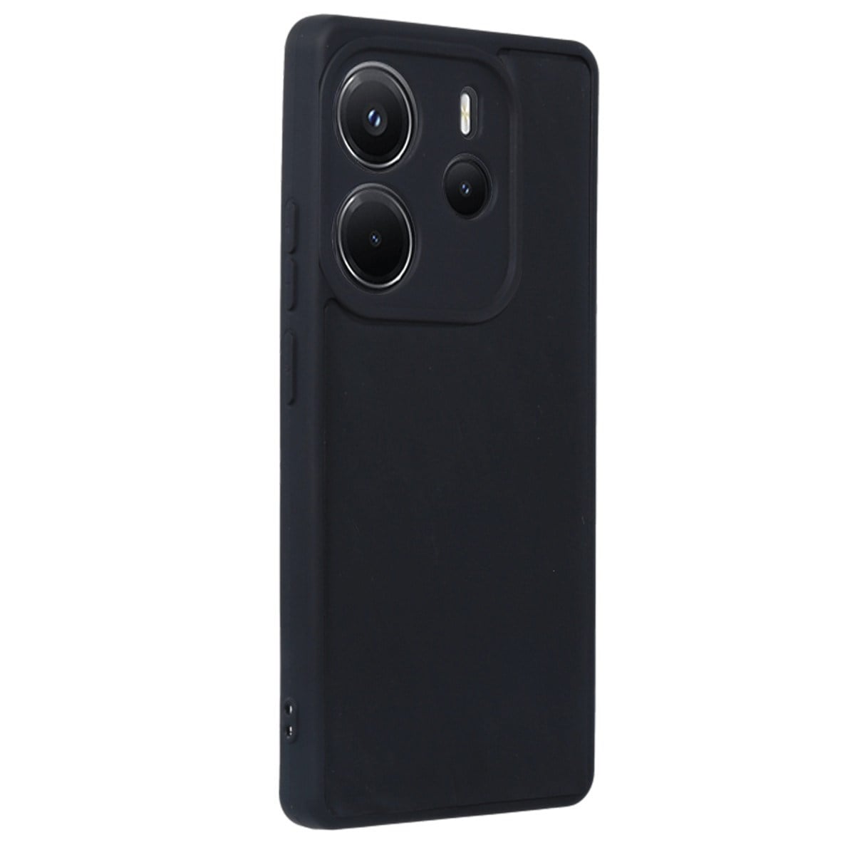 Redmi Note 14 4G Kılıf Aras Deri Kapak - Siyah