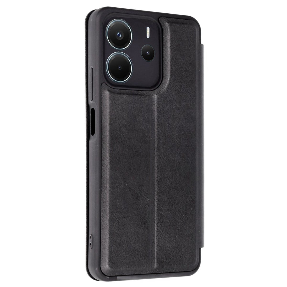 Redmi Note 14 4G Kılıf Flip Cover - Siyah