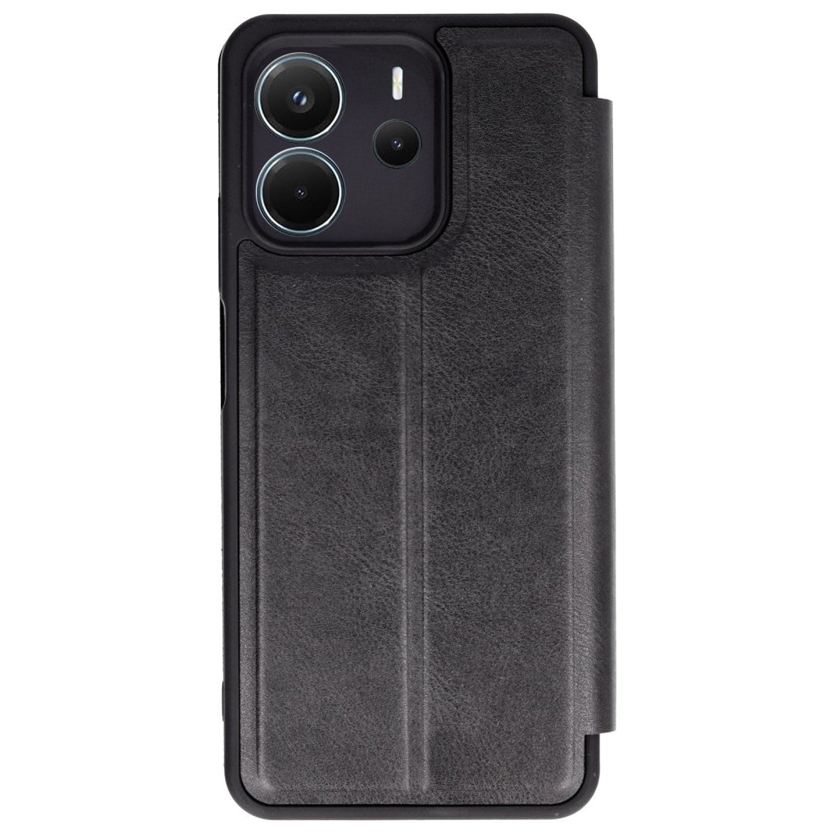 Redmi Note 14 4G Kılıf Flip Cover - Siyah