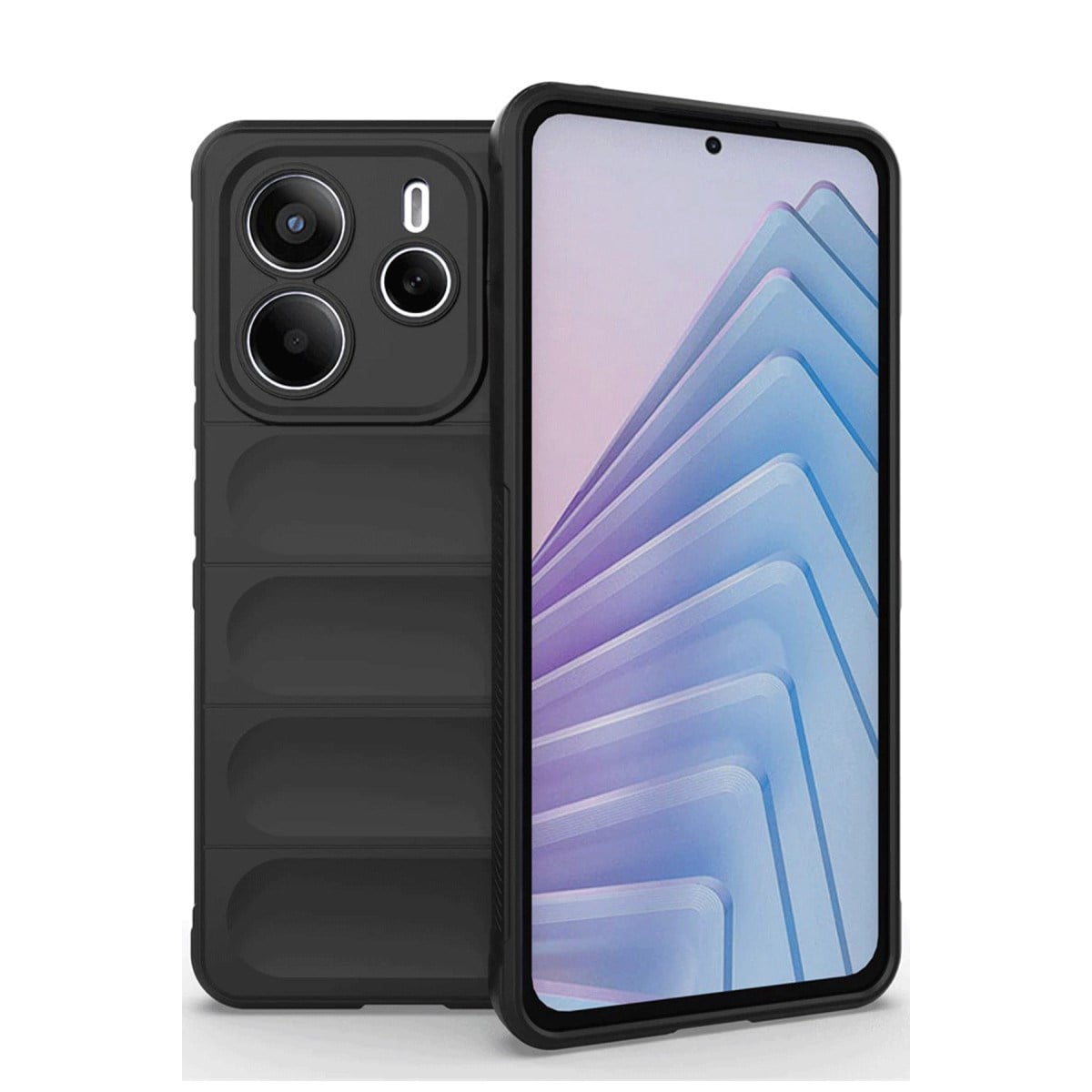 Redmi Note 14 4G Kılıf Optimum Silikon - Siyah