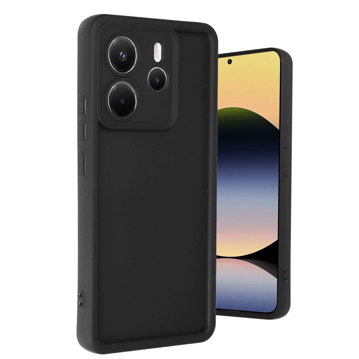 Redmi Note 14 4G Kılıf Viera Silikon - Siyah
