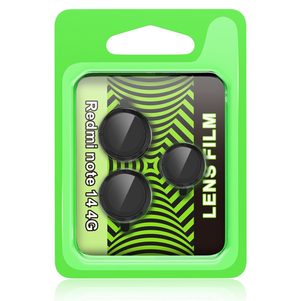 Redmi Note 14 4G Raze Metal Kamera Lens - Siyah