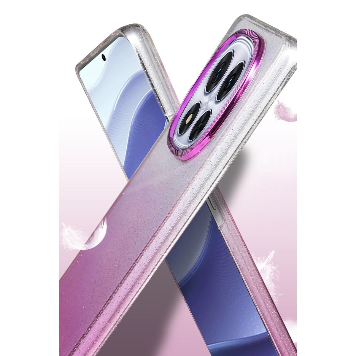 Redmi Note 14 Pro 4G Glossy Kapak - Siyah