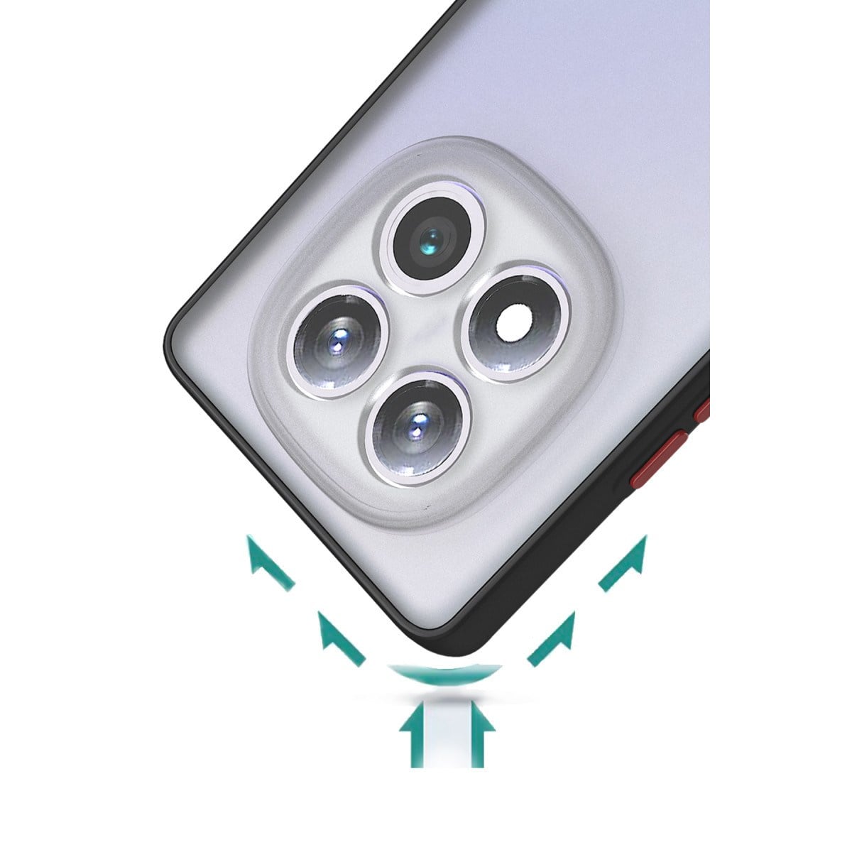 Redmi Note 14 Pro 4G Kılıf Montreal Silikon Kapak - Siyah