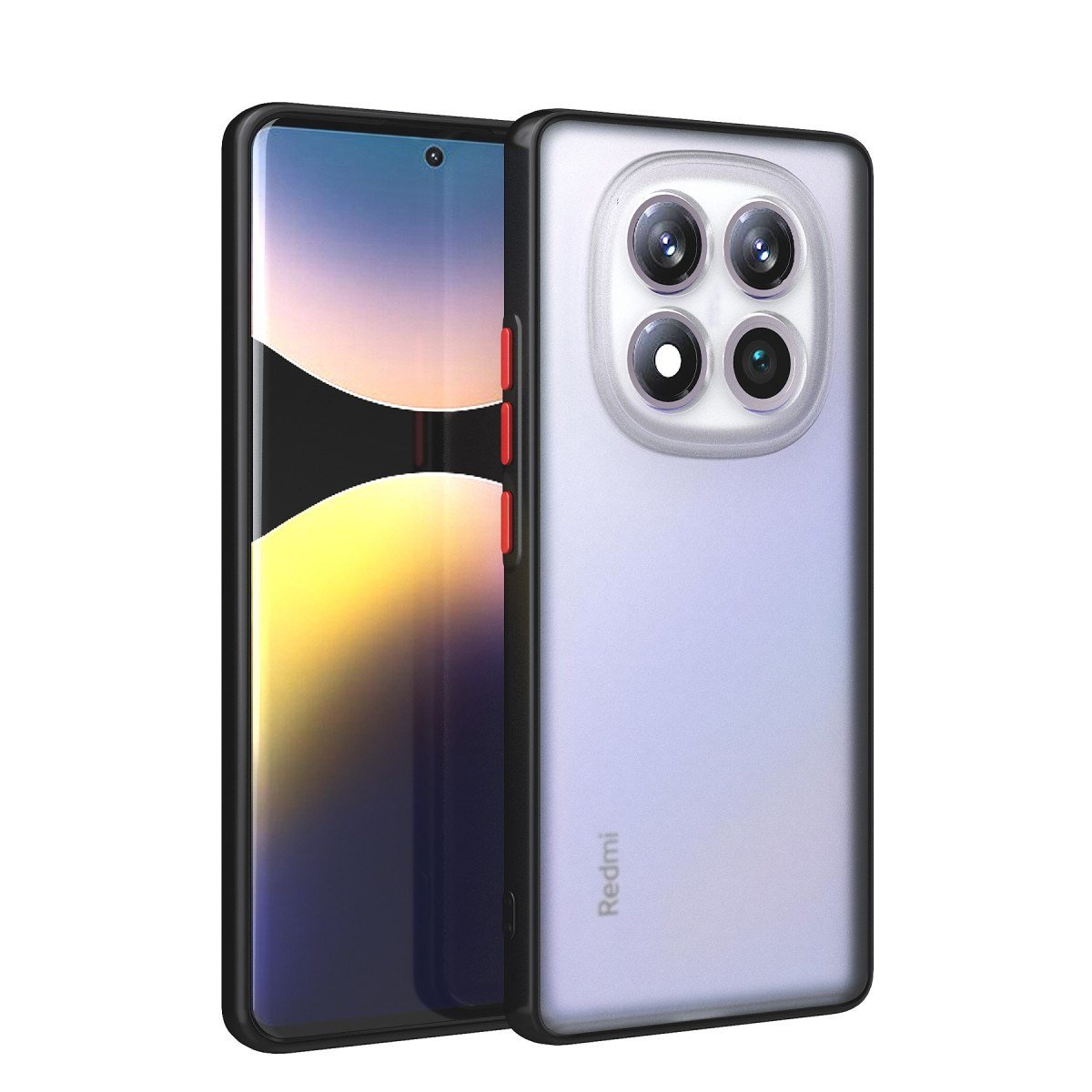 Redmi Note 14 Pro 4G Kılıf Montreal Silikon Kapak - Siyah