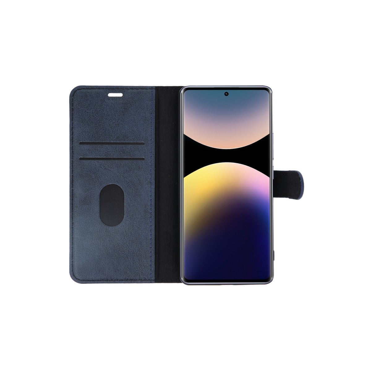 Redmi Note 14 Pro 4G Kılıf Trend S Plus Kapaklı Kılıf - Siyah