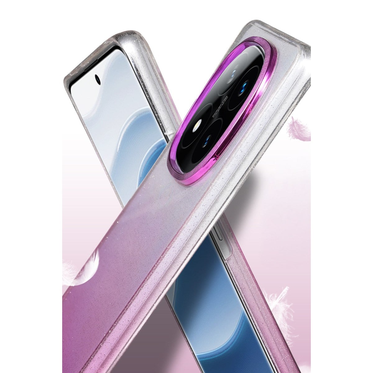 Redmi Note 14 Pro 5G Glossy Kapak - Siyah