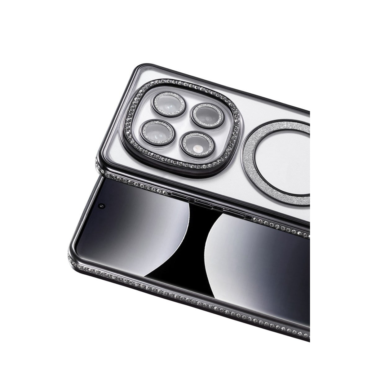 Redmi Note 14 Pro 5G Joke Simli Magneticsafe Kılıf - Siyah