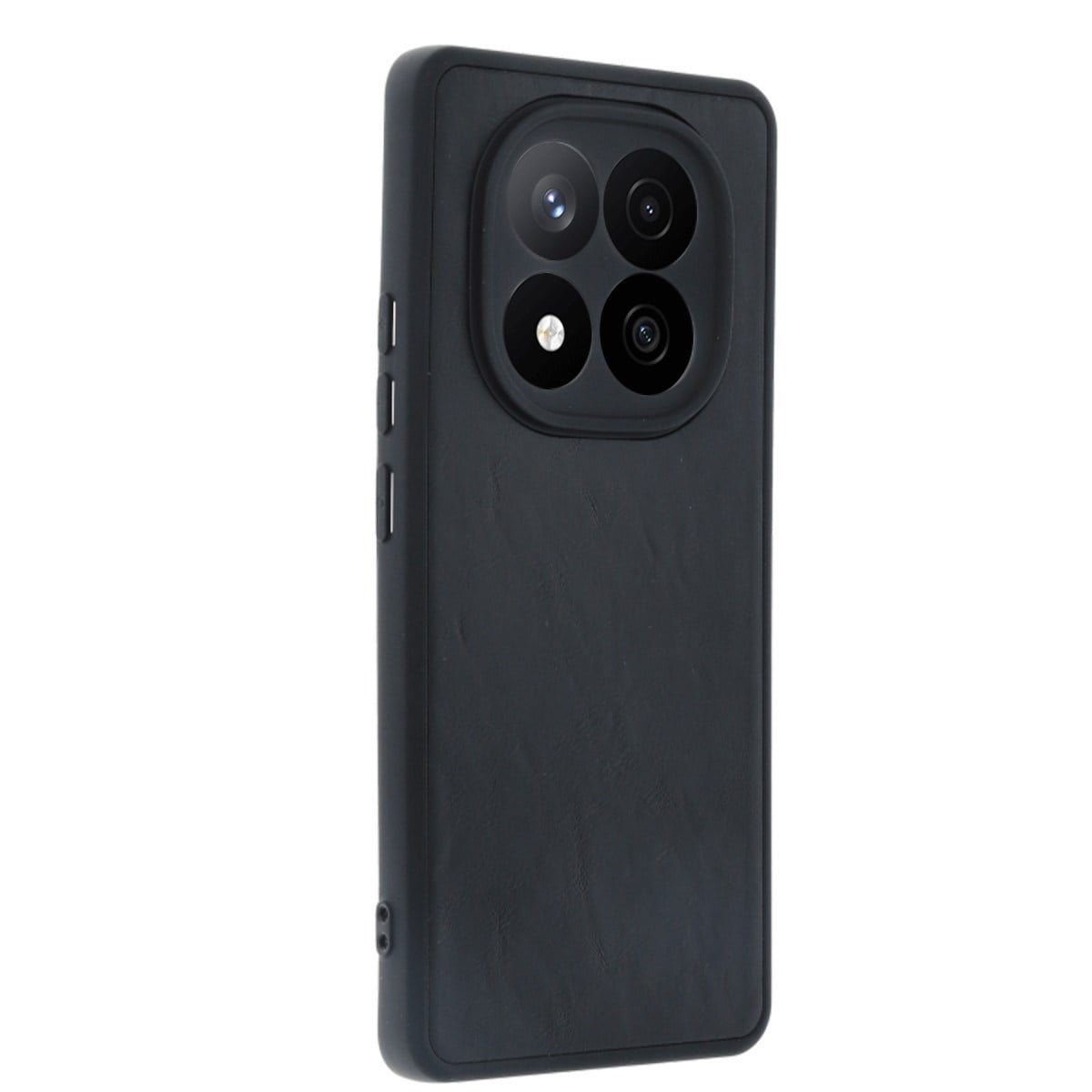 Redmi Note 14 Pro 5G Kılıf Aras Deri Kapak - Siyah