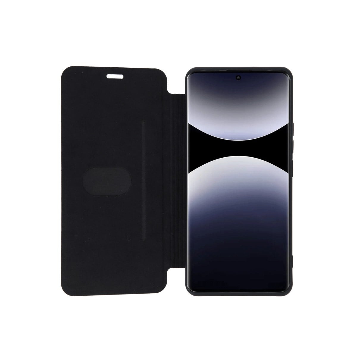 Redmi Note 14 Pro 5G Kılıf Flip Cover - Siyah