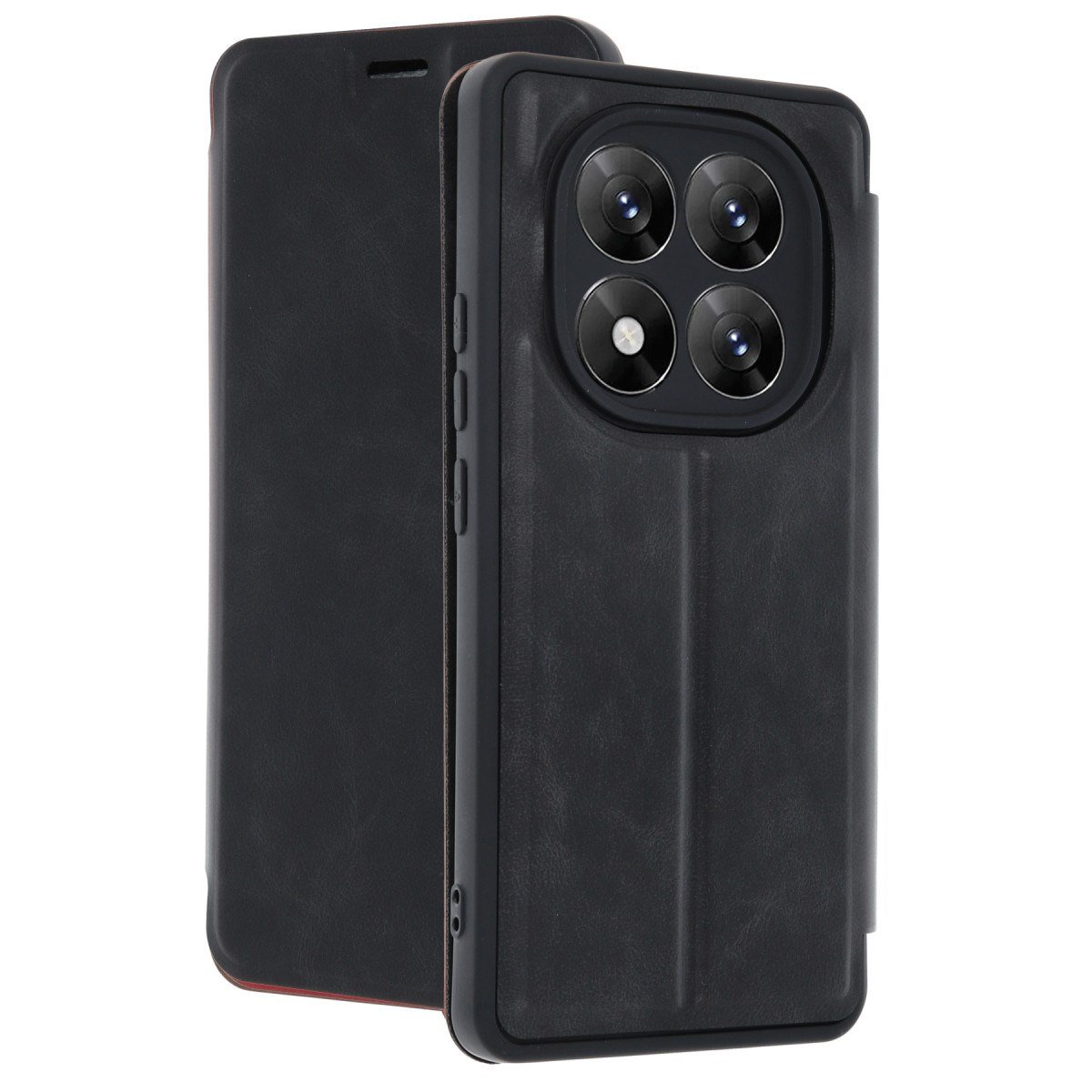 Redmi Note 14 Pro 5G Kılıf Flip Cover - Siyah