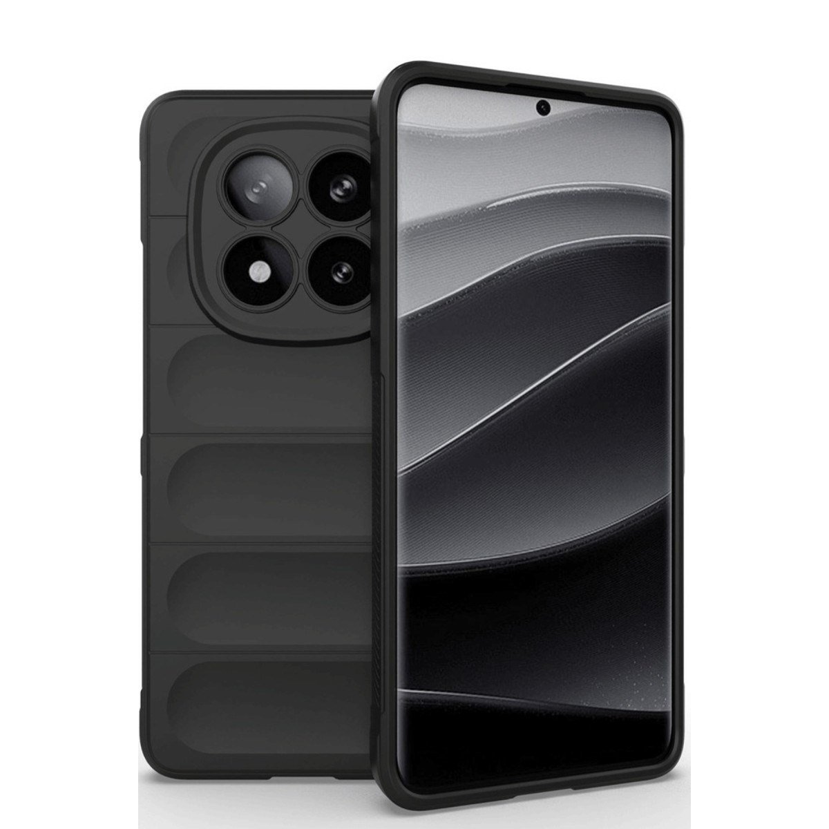 Redmi Note 14 Pro 5G Kılıf Optimum Silikon - Siyah