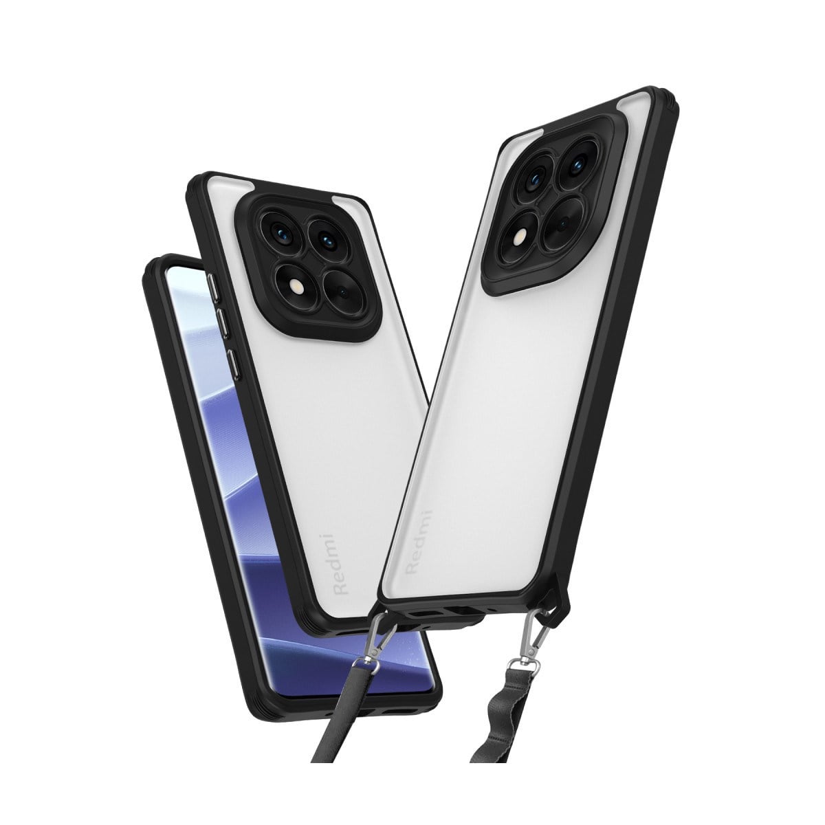 Redmi Note 14 Pro 5G Kılıf Penta Silikon Kılıf - Siyah
