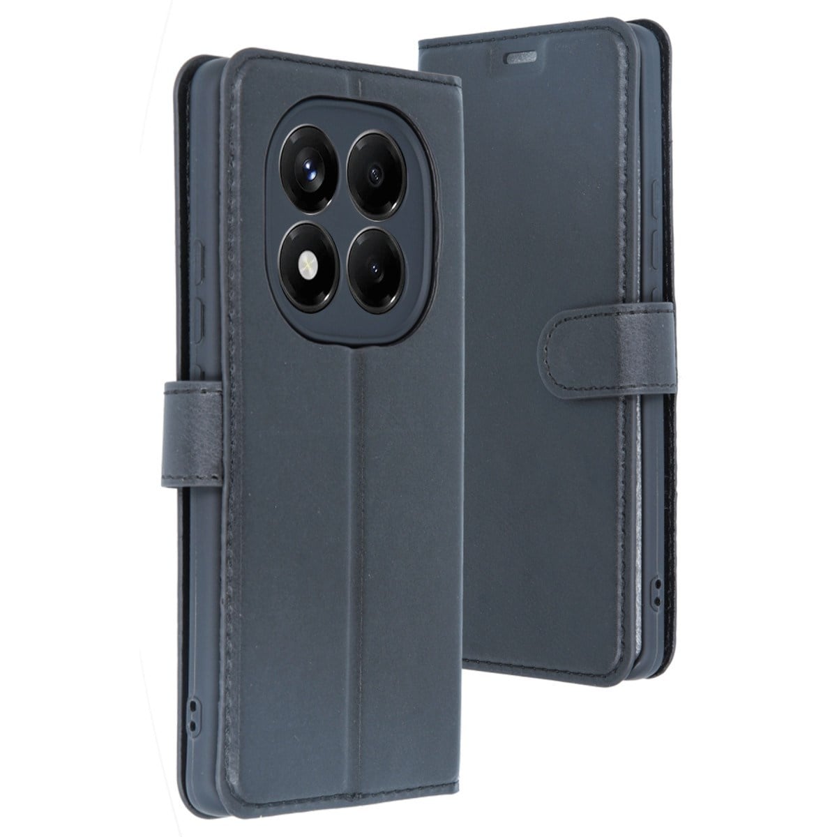 Redmi Note 14 Pro 5G Kılıf Trend S Plus Kapaklı Kılıf - Siyah