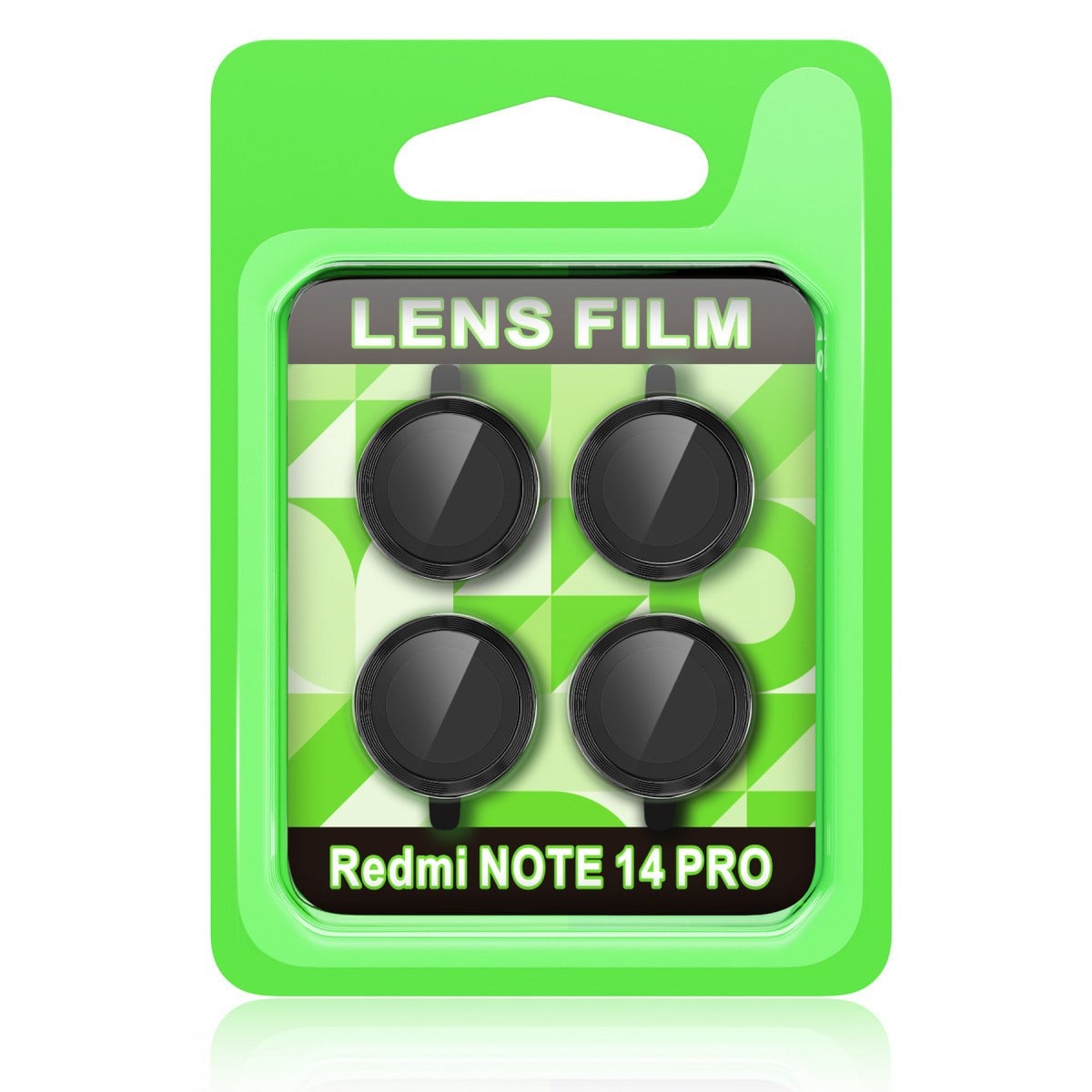 Redmi Note 14 Pro 5G Raze Metal Kamera Lens - Siyah