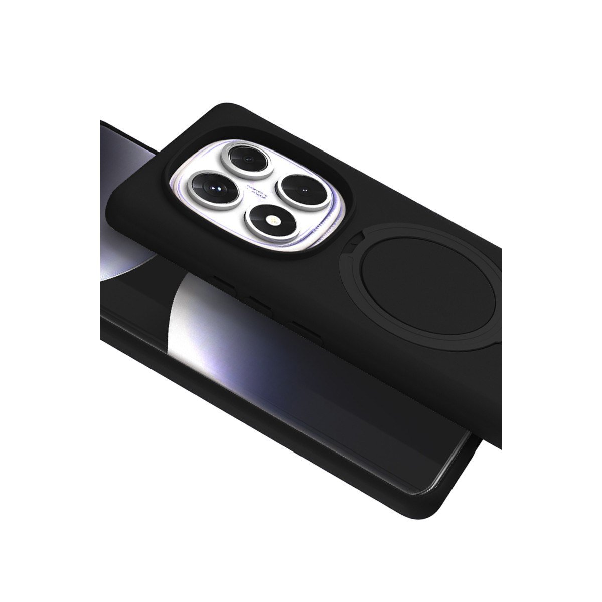 Redmi Note 14 Pro 5G Regal Magsafe Standlı Kapak - Siyah