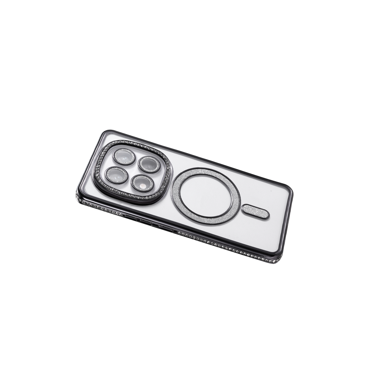 Redmi Note 15 4G Joke Simli Magneticsafe Kılıf - Siyah