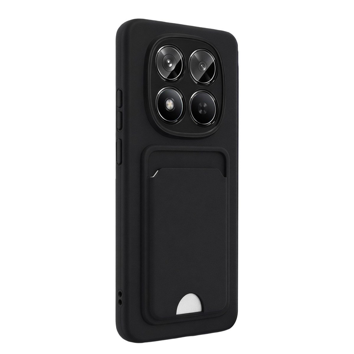 Redmi Note 15 4G Kelvin Kartvizitli Silikon - Siyah