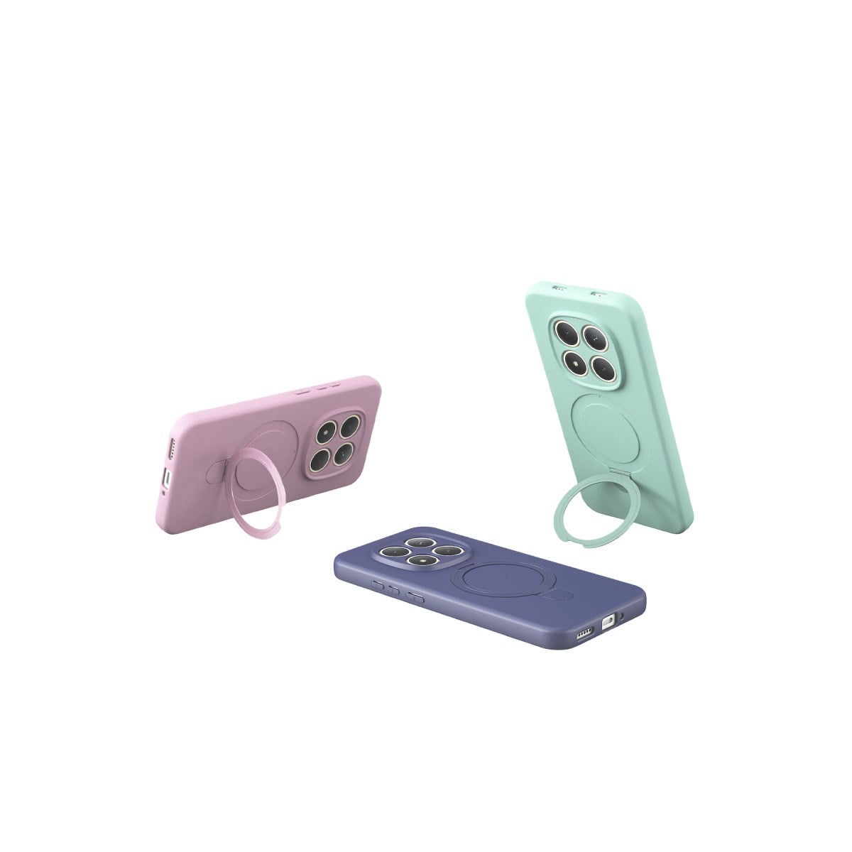 Redmi Note 15 4G Regal Magsafe Standlı Kapak - Çöl Titanyum