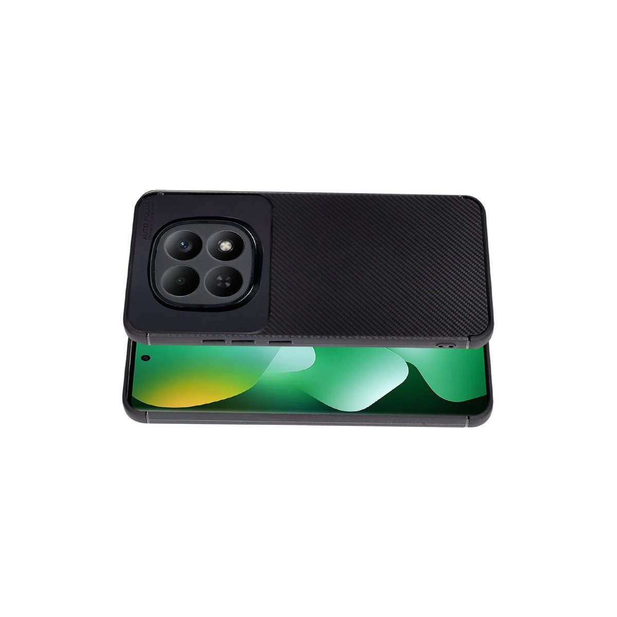 Redmi Note 15 Pro 4G Auto Focus Karbon Kapak - Siyah