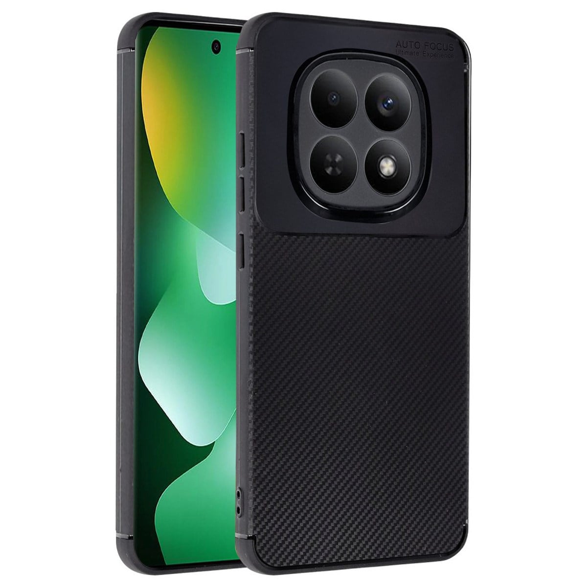 Redmi Note 15 Pro 4G Auto Focus Karbon Kapak - Siyah