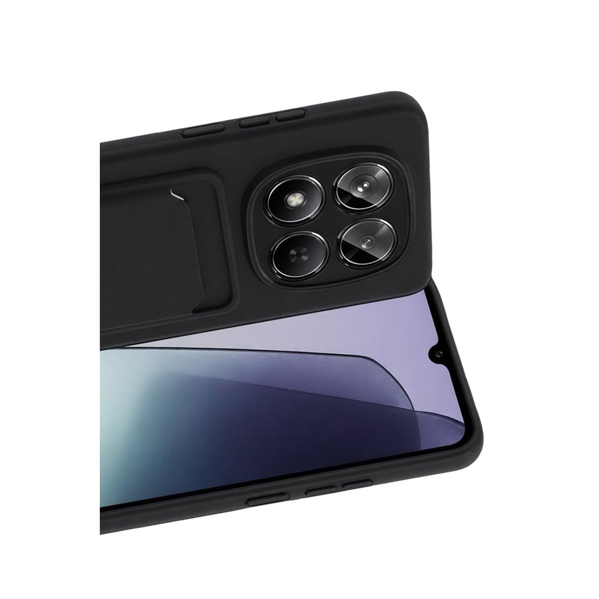 Redmi Note 15 Pro 4G Kelvin Kartvizitli Silikon - Siyah