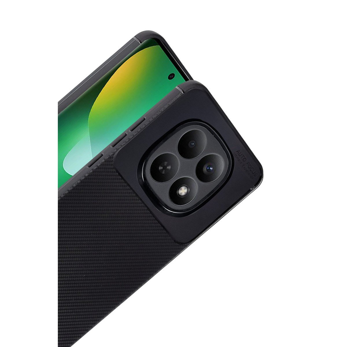 Redmi Note 15 Pro 5G Auto Focus Karbon Kapak - Siyah
