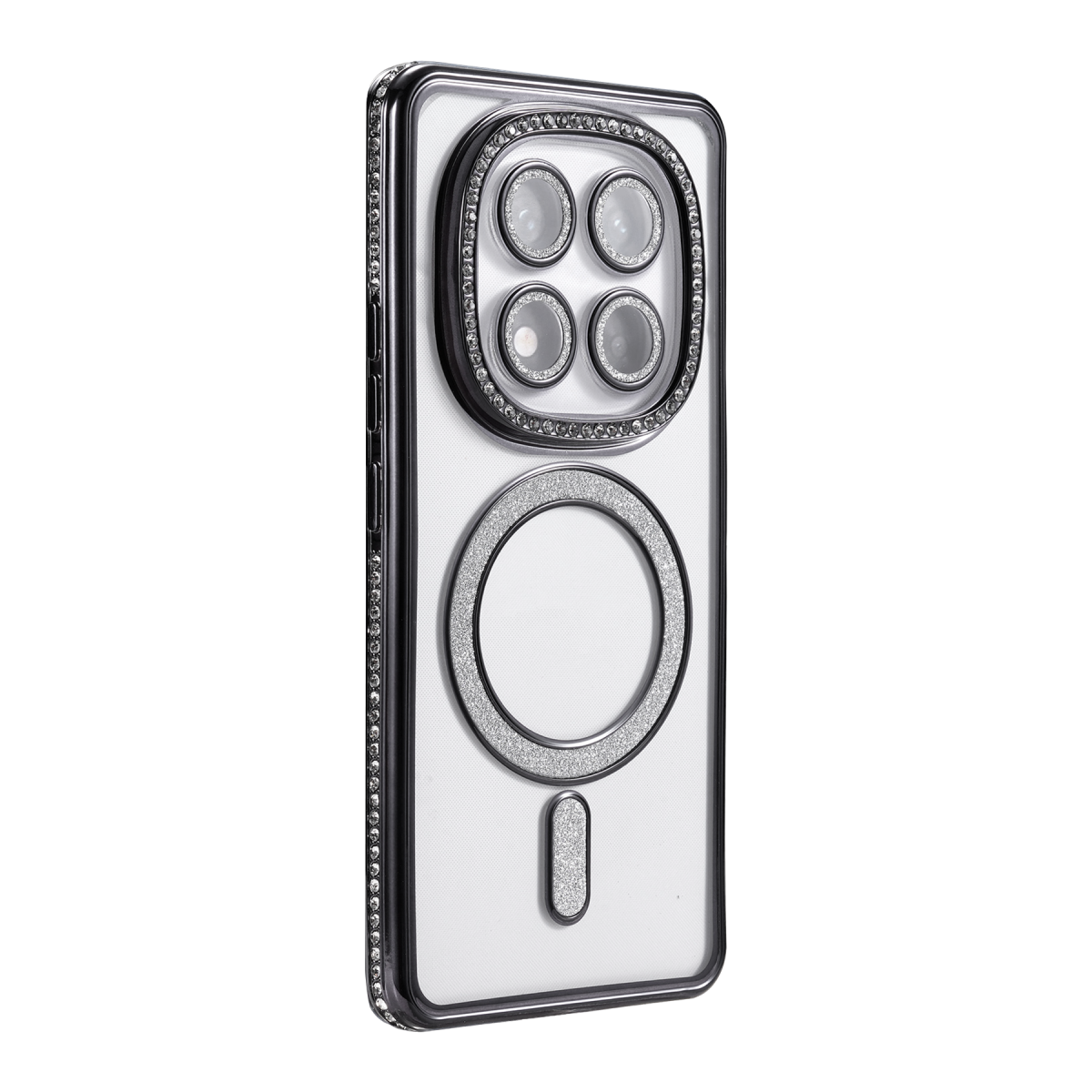Redmi Note 15 Pro Plus 5G Joke Simli Magneticsafe Kılıf - Siyah