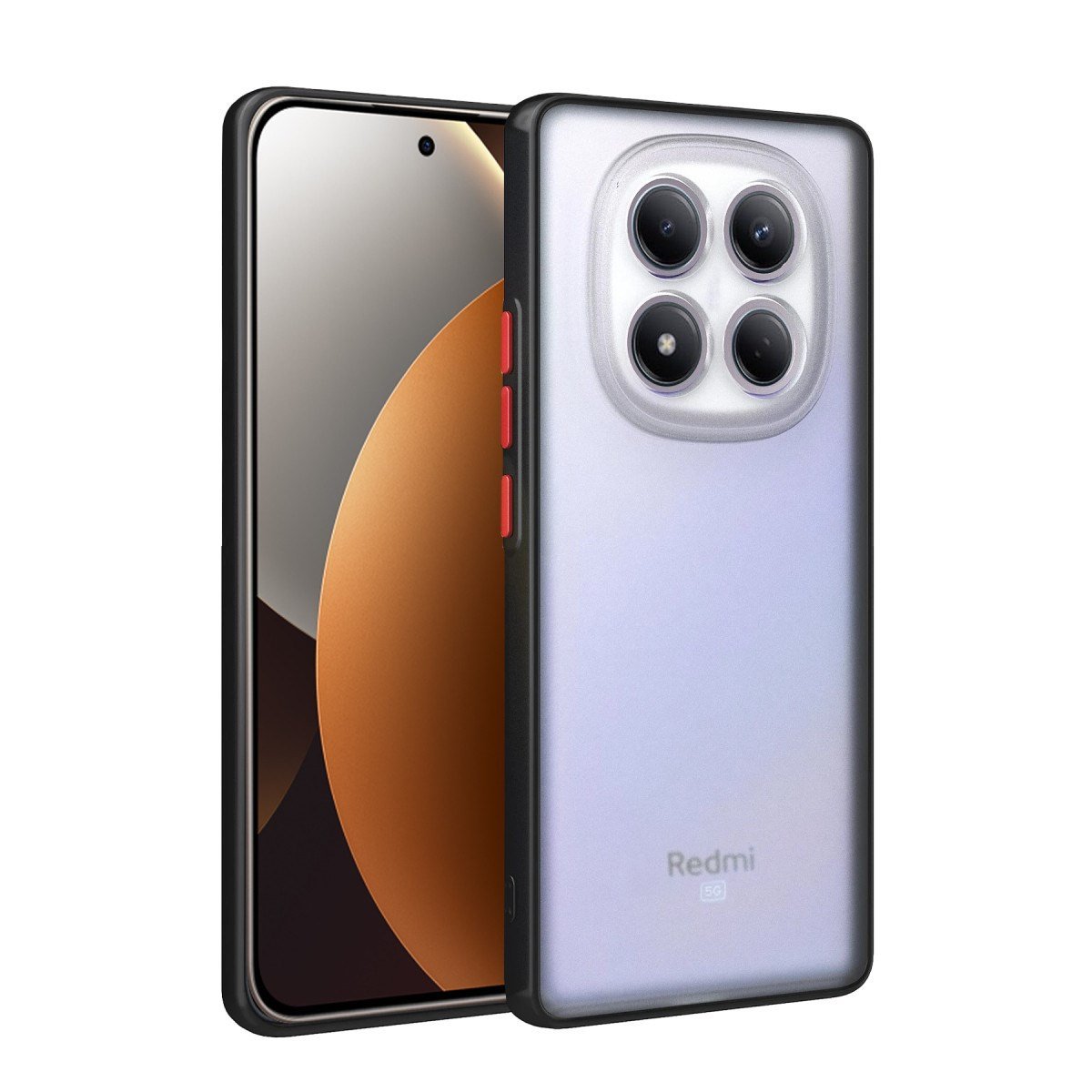 Redmi Note 15 Pro Plus 5G Montreal Silikon Kapak - Siyah