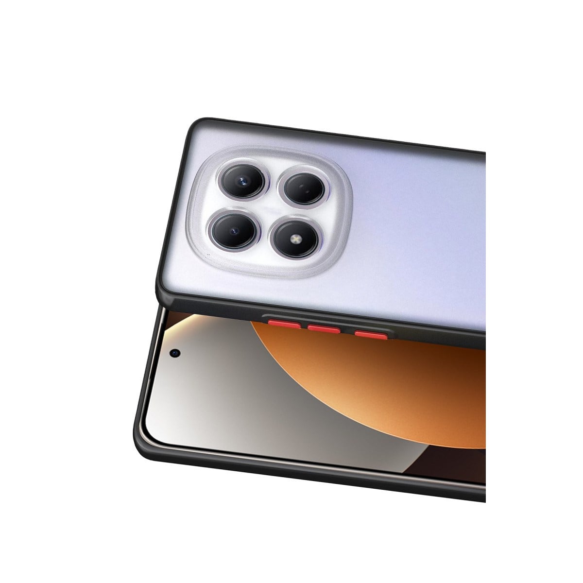 Redmi Note 15 Pro Plus 5G Montreal Silikon Kapak - Siyah