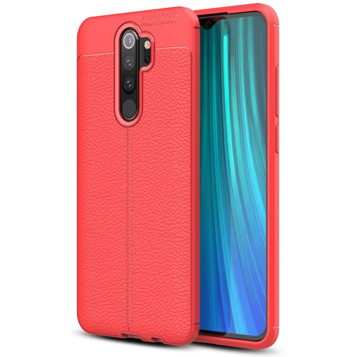 Redmi Note 8 Pro Kılıf Auto Focus Kapak - Kırmızı