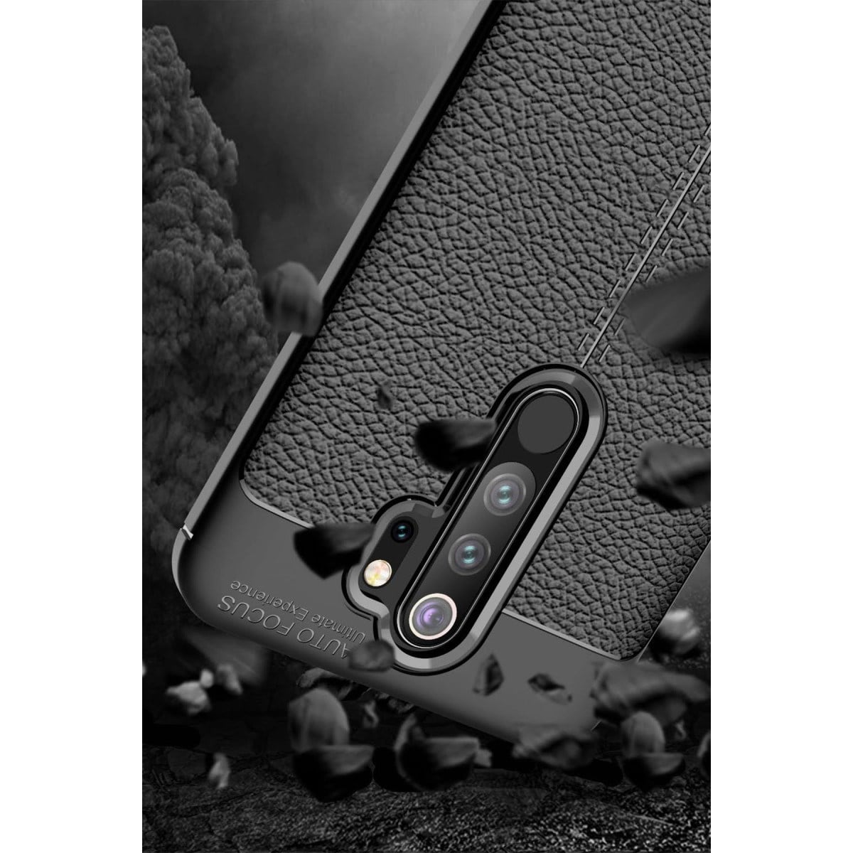 Redmi Note 8 Pro Kılıf Auto Focus Kapak - Kırmızı