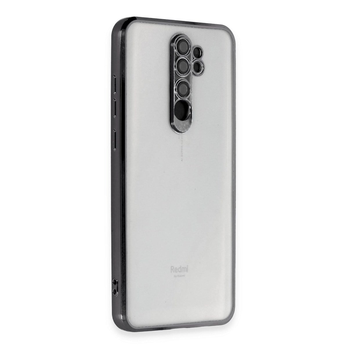 Redmi Note 8 Pro Kılıf Razer Lensli Silikon - Siyah