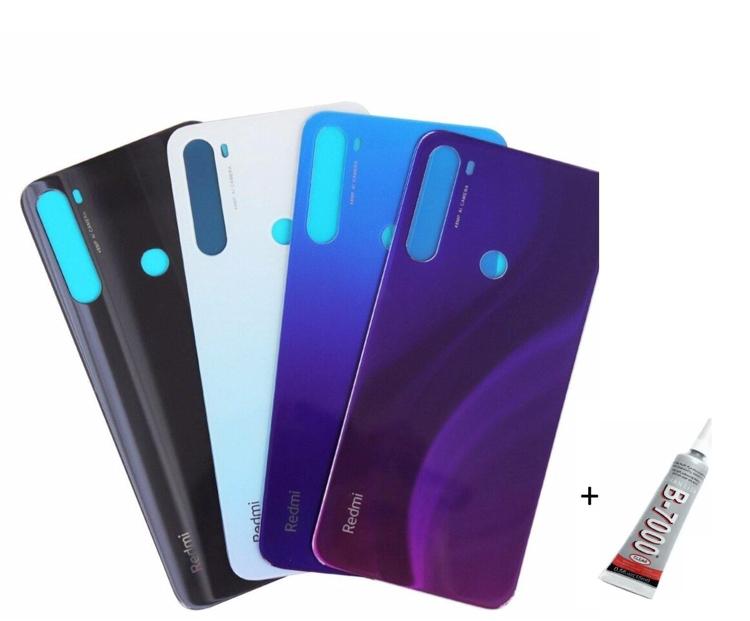 REDMİ NOTE 8 Uyumlu Arka Batarya Pil Kapağı MOR (B