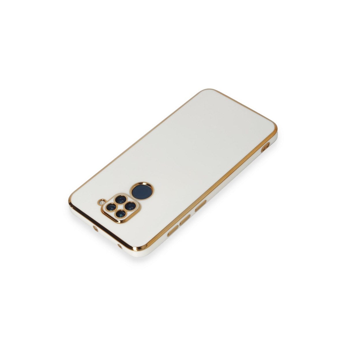 Redmi Note 9 Kılıf Volet Silikon - Beyaz