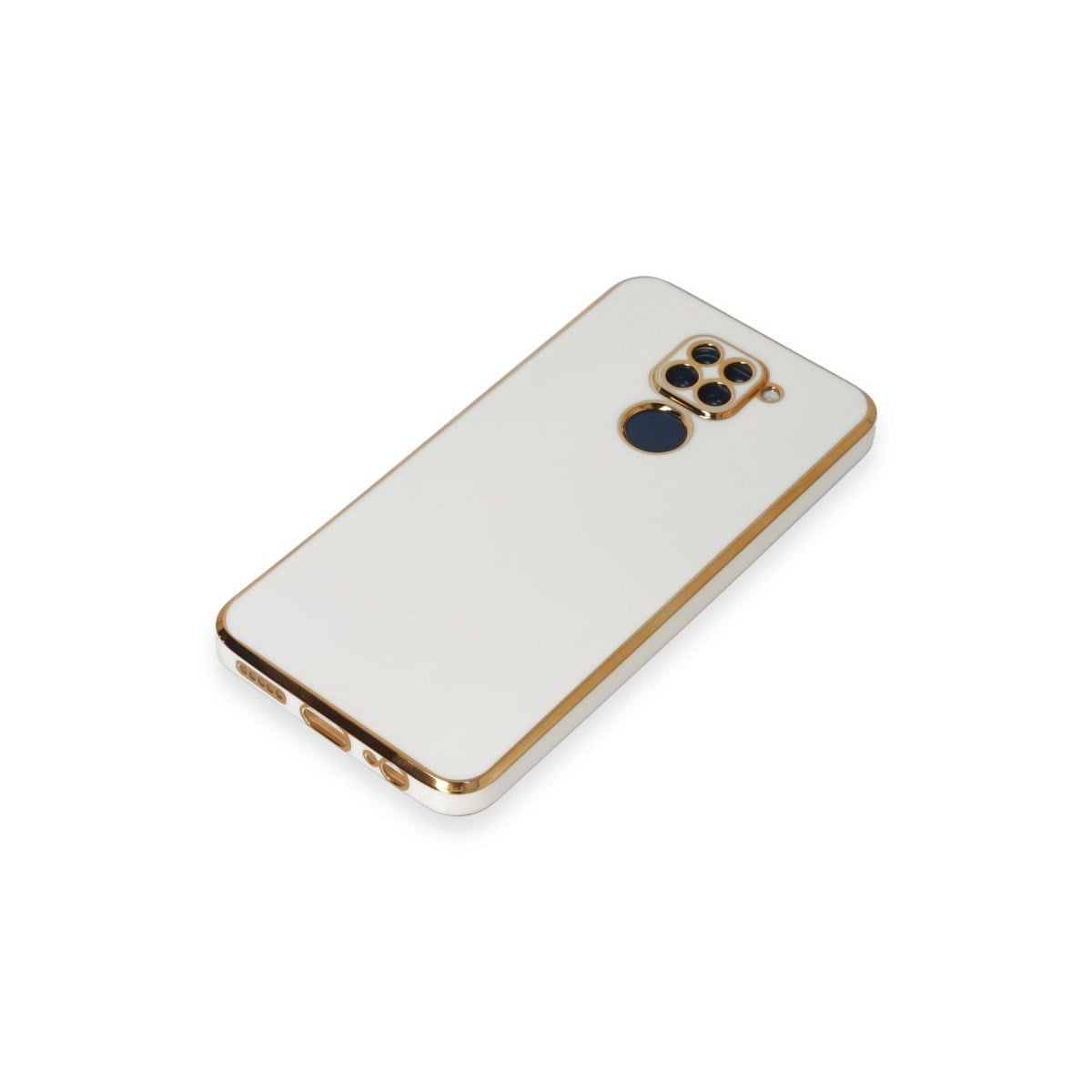 Redmi Note 9 Kılıf Volet Silikon - Beyaz