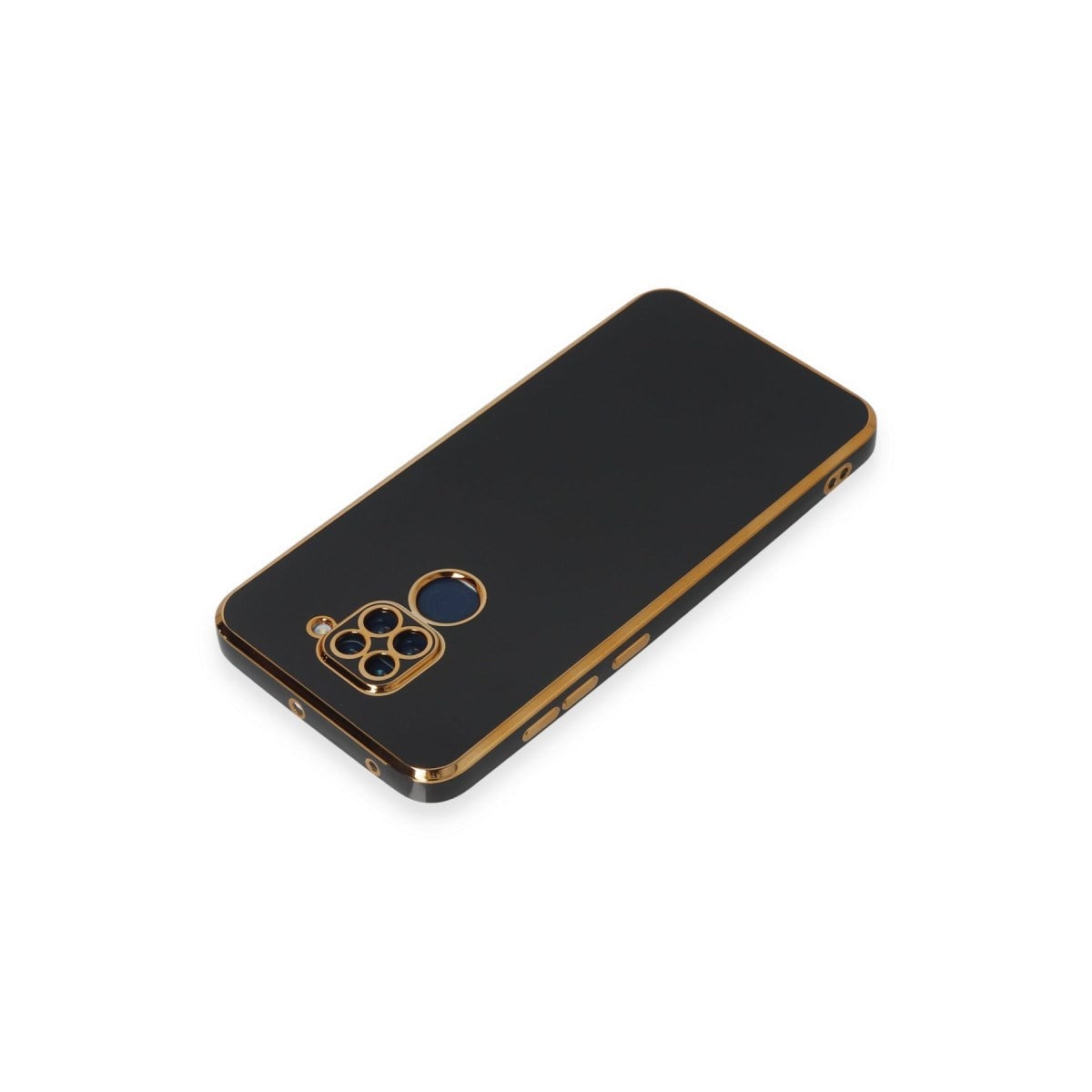 Redmi Note 9 Kılıf Volet Silikon - Siyah