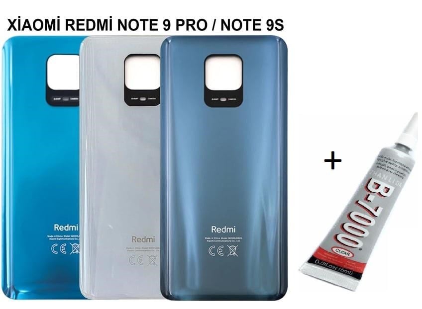 REDMİ NOTE 9 PRO - NOTE 9S Arka Batarya Pil Kapağ