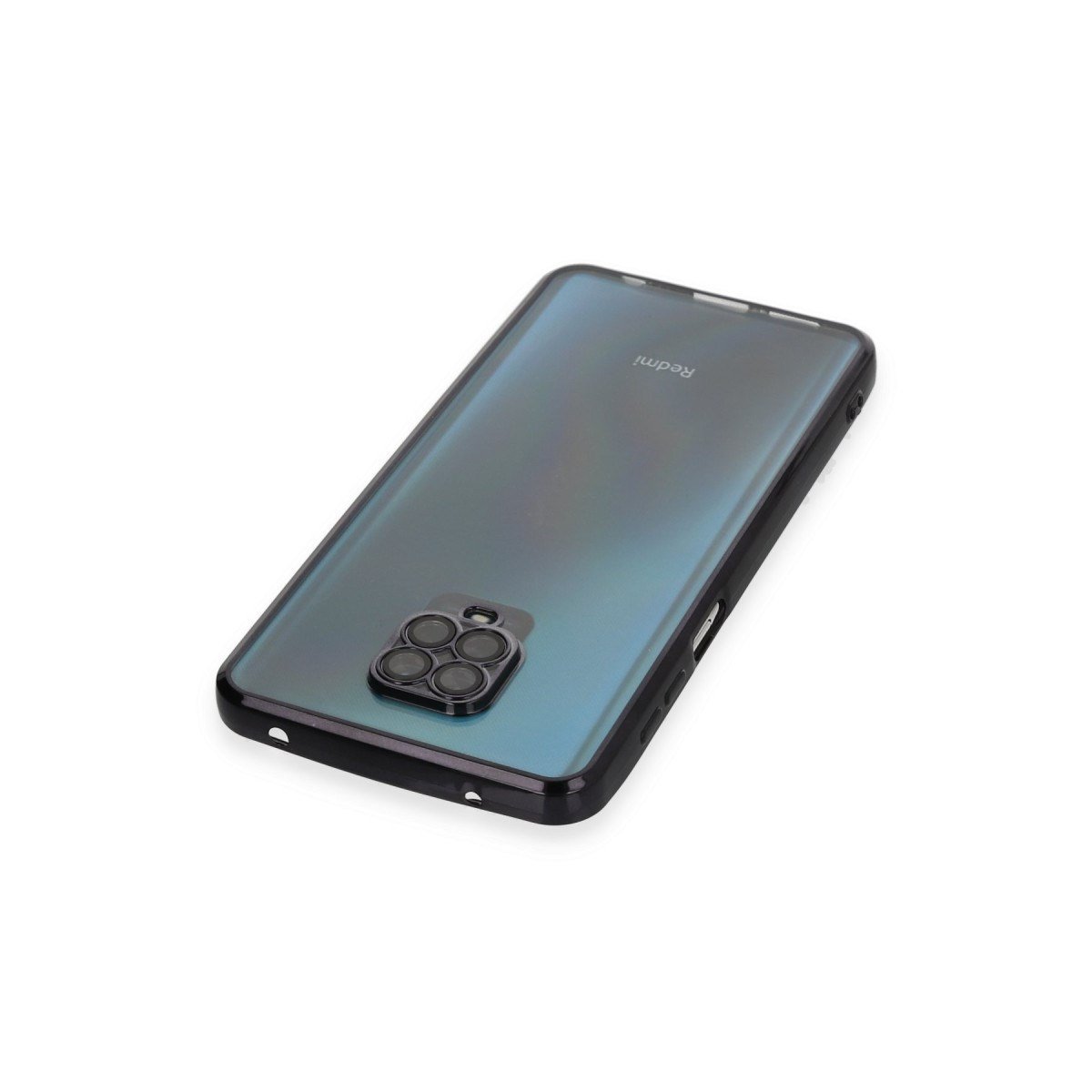 Redmi Note 9 Pro Kılıf Razer Lensli Silikon - Siyah
