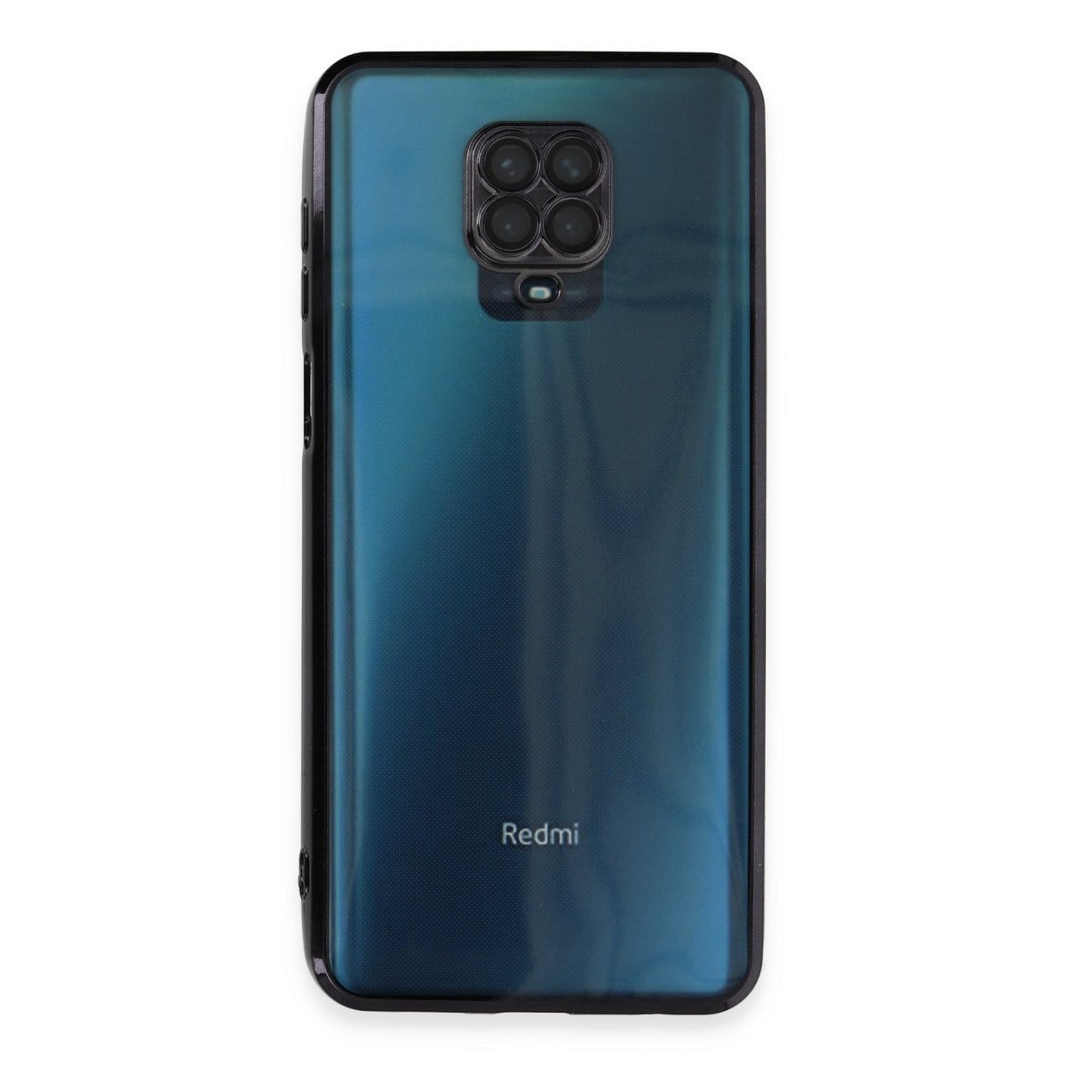 Redmi Note 9 Pro Kılıf Razer Lensli Silikon - Siyah