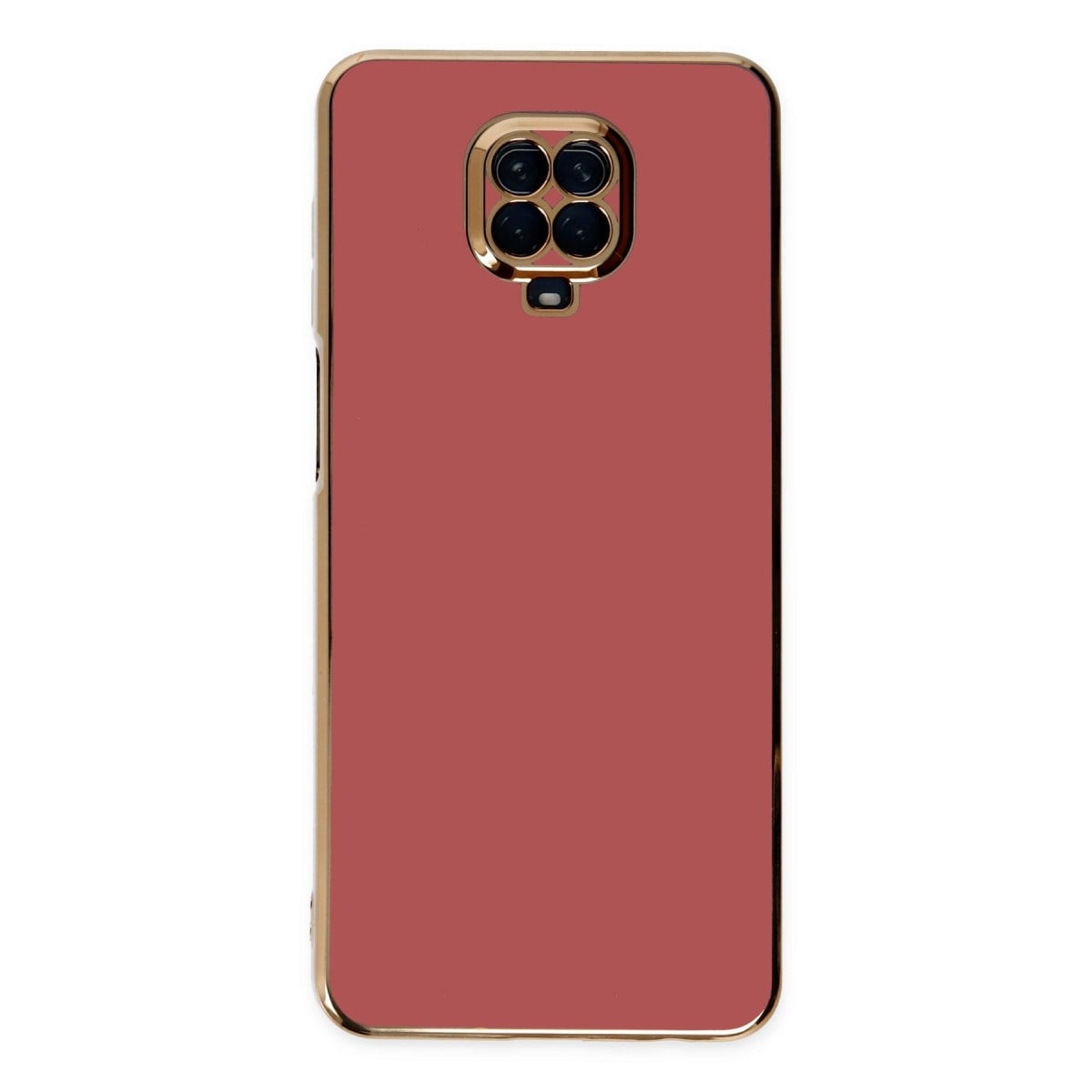 Redmi Note 9 Pro Kılıf Volet Silikon - Kırmızı