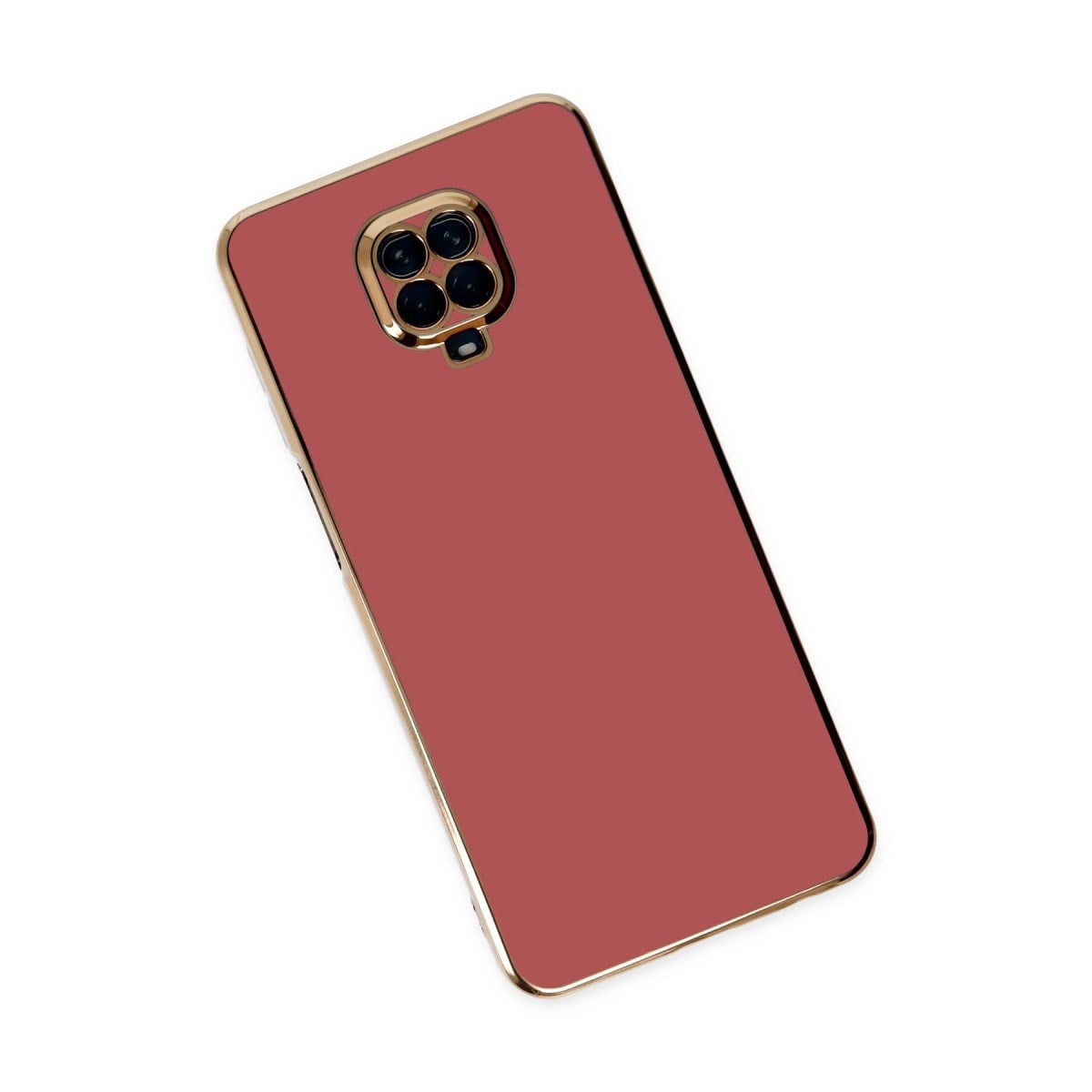 Redmi Note 9 Pro Kılıf Volet Silikon - Kırmızı