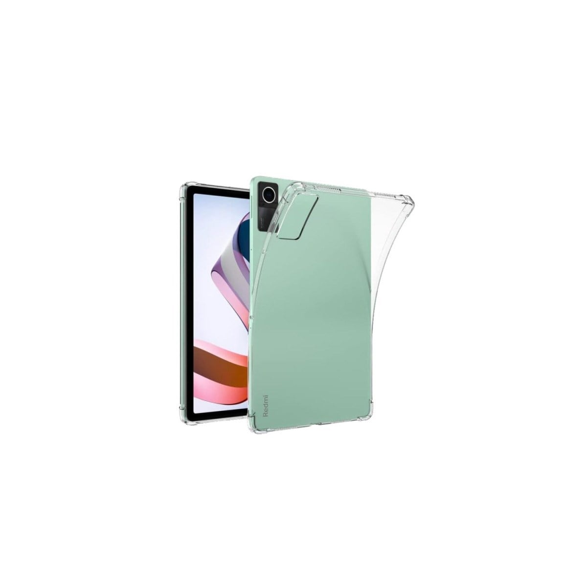 Redmi Pad SE 4G Kılıf Anti Shock Tablet Silikon - Şeffaf