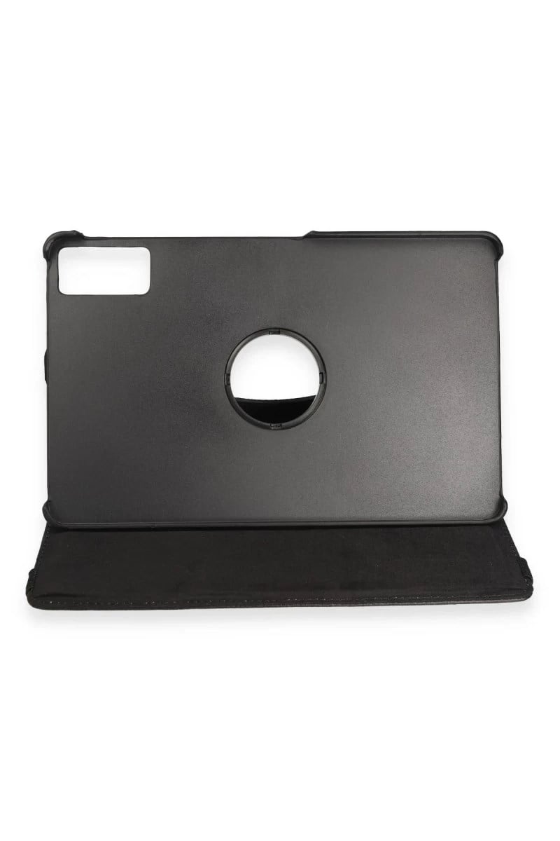 Redmi Pad SE Kılıf 360 Tablet Deri Kılıf - Siyah